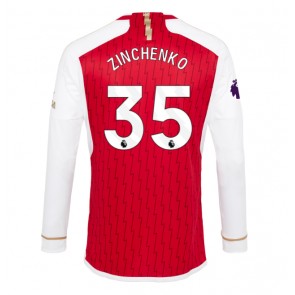Arsenal Oleksandr Zinchenko #35 Domácí Dres 2023-24 Dlouhý Rukáv